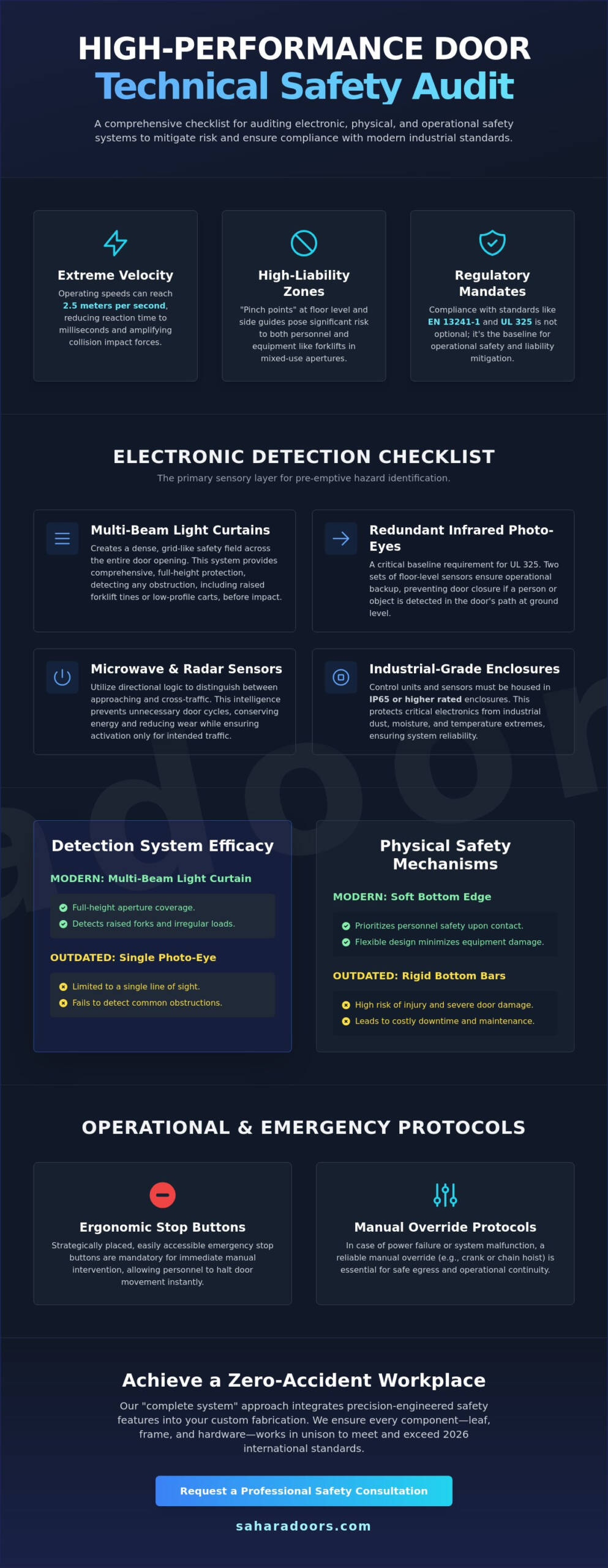 2026 Checklist: Essential High Speed Door Safety Features for Industrial Facilities