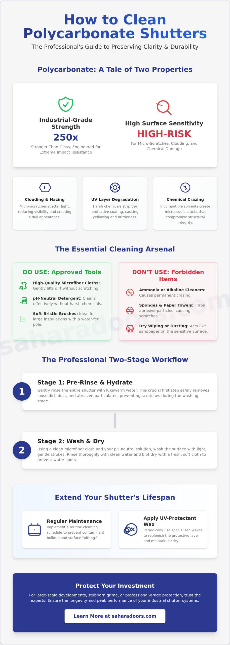 How to Clean Polycarbonate Shutters: The Professional Maintenance Guide