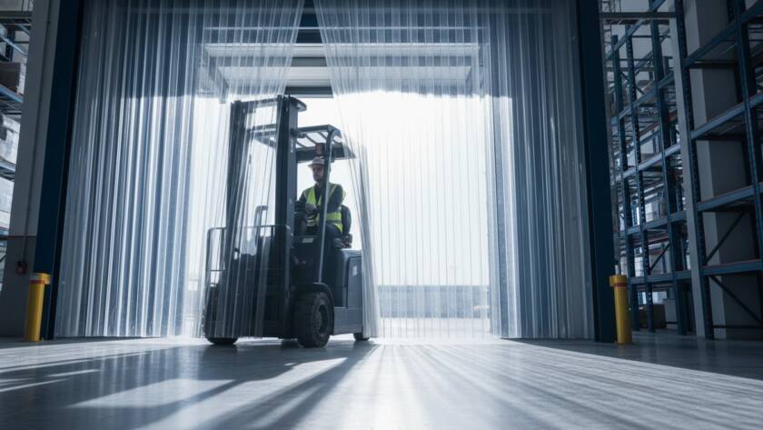 The Professional Guide to PVC Strip Curtains in the UAE: Industrial Efficiency & Environmental Control