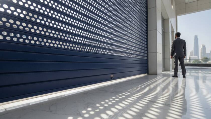Powder Coated Perforated Shutters: The 2026 Professional Specification Guide