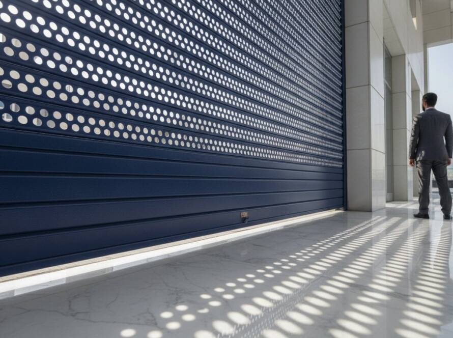 Powder Coated Perforated Shutters: The 2026 Professional Specification Guide