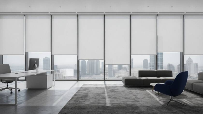 Upgrade Your Space with Motorized Roller Blinds in the UAE
