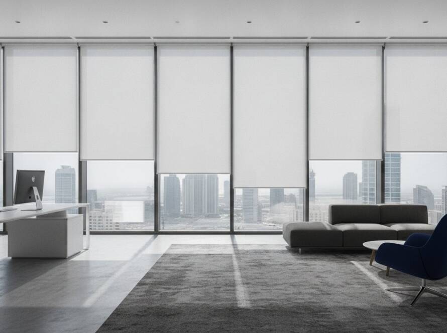 Upgrade Your Space with Motorized Roller Blinds in the UAE