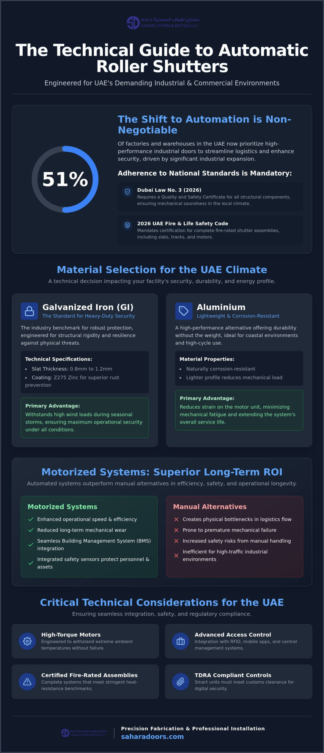 Expert Guide to Automatic Roller Shutters in the UAE