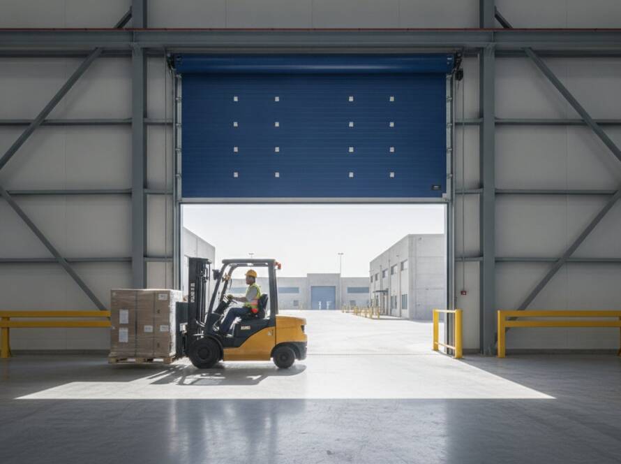 High Speed Doors in the UAE: Industrial Efficiency & Security Guide (2026)